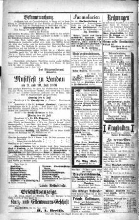Zweibrücker Zeitung. 1876, 1876, 7 - 12
