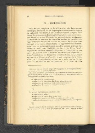 IX. Exploitation.