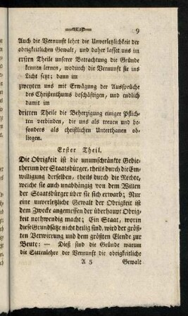 9-20, Erster Theil.