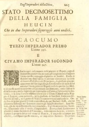 Stato Decimosettimo Della Famiglia Heucin ...