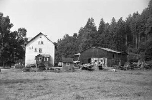 Schmiedeberg-Schönfeld. Kempemühle an der Wilden Weißeritz