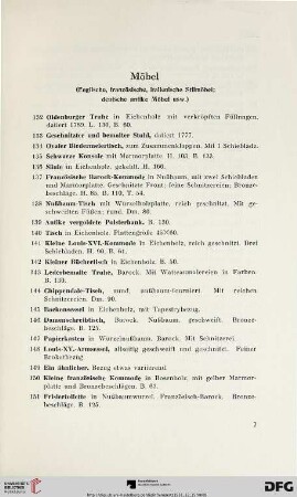 Möbel (Nr. 132-284)