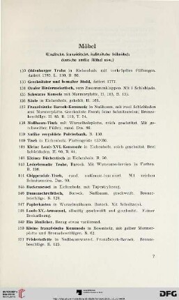 Möbel (Nr. 132-284)