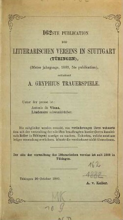 Trauerspiele