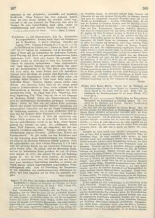 307 [Rezension] Knackfuss, H., Allgemeine Kunstgeschichte; 2. Band: Kunstgeschichte der Gotik und Renaissance, 5. u. 6. Abteilung