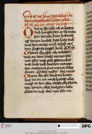 Gregorius Magnus, Passionsgebet