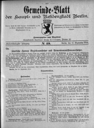 1914,39: No. 39, 27. September 1914