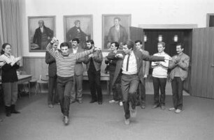 Besuch einer Amateur-Theatergruppe aus Georgien beim Sandkorn-Theater Karlsruhe