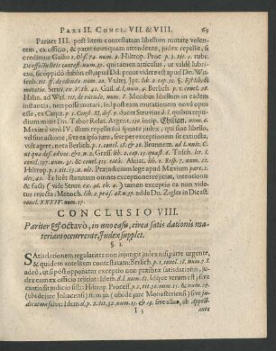 Conclusio VIII.