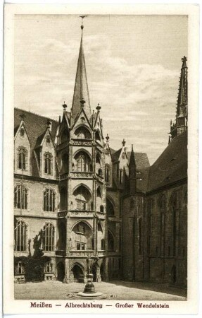 Meißen. Albrechtsburg - Großer Wendelstein