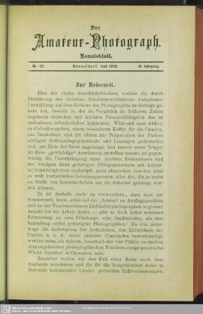 Zur Reisezeit