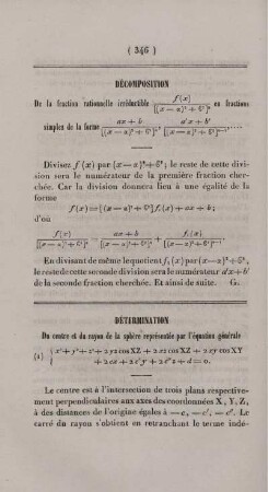 Décomposition.