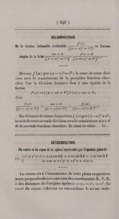 Décomposition.