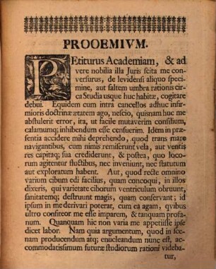 Dissertatio De Natura Hominis Civili