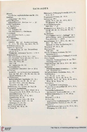 Sachindex