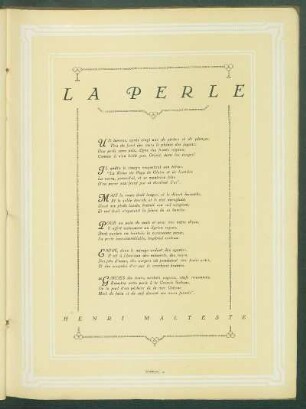 La Perle