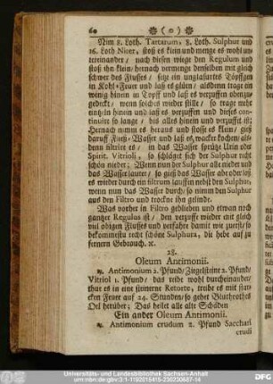 28. Oleum Antimonii.