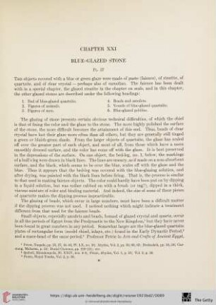 Chapter XXI: Blue-Glazed Stone