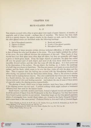 Chapter XXI: Blue-Glazed Stone