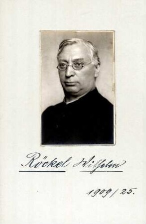 Röckel, Wilhelm, Zentrum