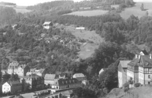 Glashütte in Sa. : Glashütte. Stadtteilansicht