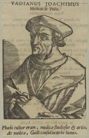 Bildnis des Vadianus Joachimus