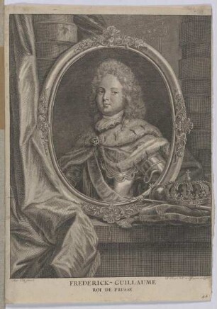 Bildnis des Frederick-Guillaume, König von Preußen