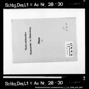 Mahnung zur Einsendung der Aufstellung über Kriegsschäden