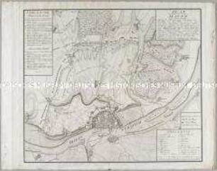 Plan der Stadt und Vestung Maynz