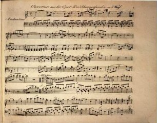 Sammlung der vorzüglichsten Musikstücke aus den neuesten Opern : fürs Clavier übersetzt, 7