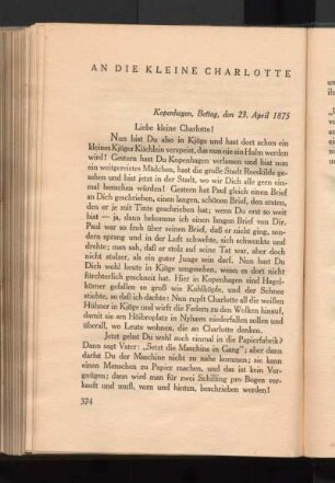 An Den Redakteur Der "New-York Tribune" [1875]