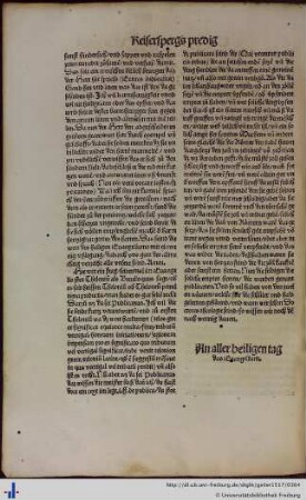 Allerheiligen.