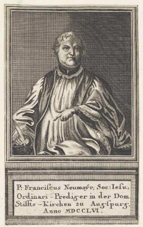 Bildnis des Franciscus Neumayr