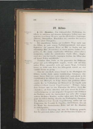 IV. Silber