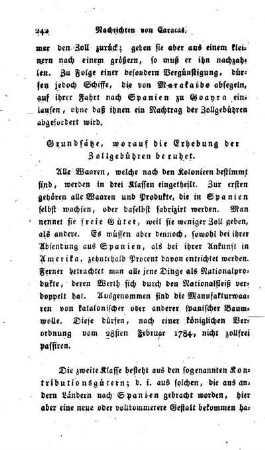 Grundsätze, worauf die Erhebung der Zollgebühren beruht.
