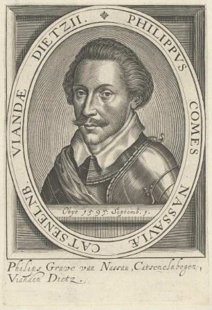 Bildnis von Philippvs Comes Nassaviae