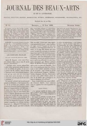 Nr. 11 (15. Juin 1860)