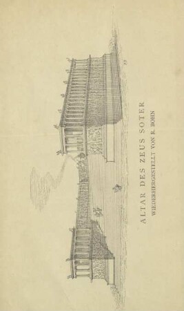 Altar des Zeus Soter. Wiederhergestellt von R. Bohn