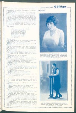 [Retrato de] Srta. Josefa María Campos