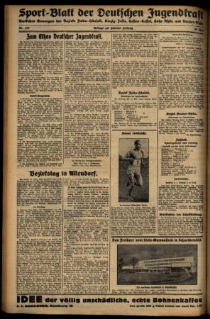 Zweite Ausgabe vom Freitag, den 29. Mai 1931.