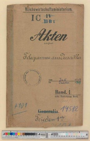 Telegramme aus Versailles
