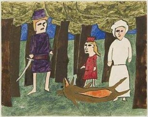 Rotkäppchen - Szene 7. Märchen in 8 Bildern mit Papierumschlag