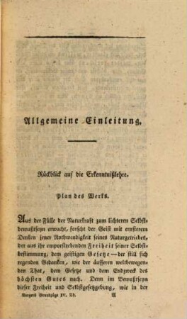 Allgemeine Grundzüge zur Wissenschaft, 4. Grundzüge der Sittenlehre, der philosophischen Rechts- und Staatslehre und der Religionsphilosophie