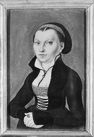 Luther, Katharina, geb. von Bora. Frau Martin Luthers