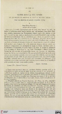 3: Notes sur la vie privée et les mœurs des artistes au XVIIe et au XVIIIe siécle, [3]