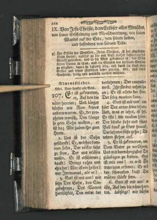 IX. Von Jesu Christo, dem Erlöser aller Menschen, ...