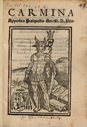 Carmina apposita Pasquillo anno 1514