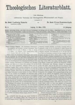 81-83 [Rezension] Papyri graecae magicae