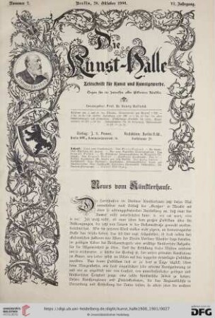 6: Neues vom Künstlerhaufe