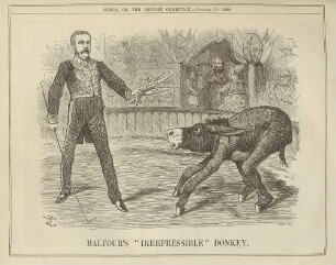 Balfour's "irrepressible" donkey